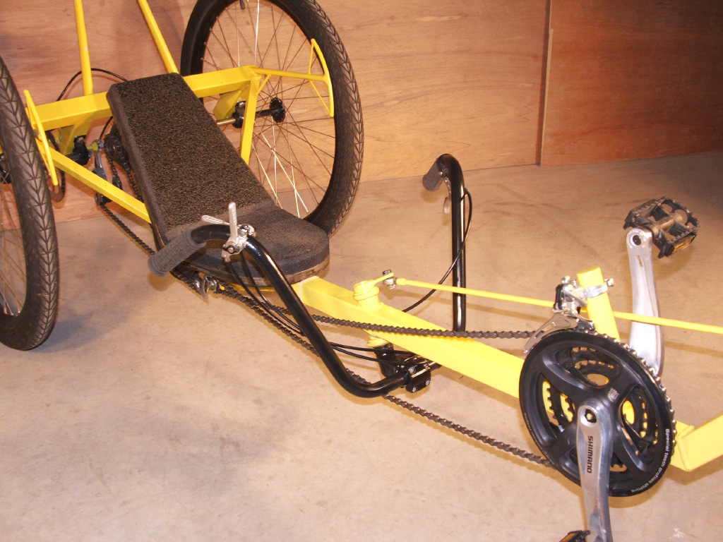 DeltaWolf Racing Trike - trike steering linkage